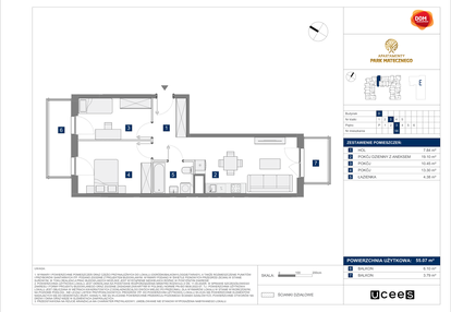 Mieszkanie w inwestycji: Apartamenty Park Matecznego Etap 1