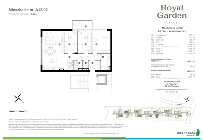 Mieszkanie w inwestycji: Royal Garden Wilanów Apartamenty