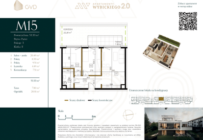 Mieszkanie w inwestycji: Apartamenty Wybickiego 2.0