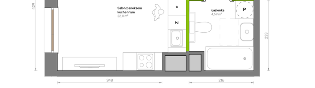Mieszkanie w inwestycji: Żywiecka Vita