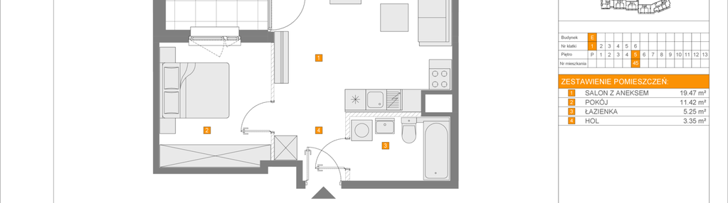 Mieszkanie w inwestycji: Apartamenty Literacka etap 2.2