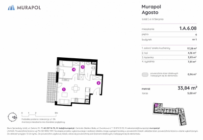 Mieszkanie w inwestycji: Murapol Agosto