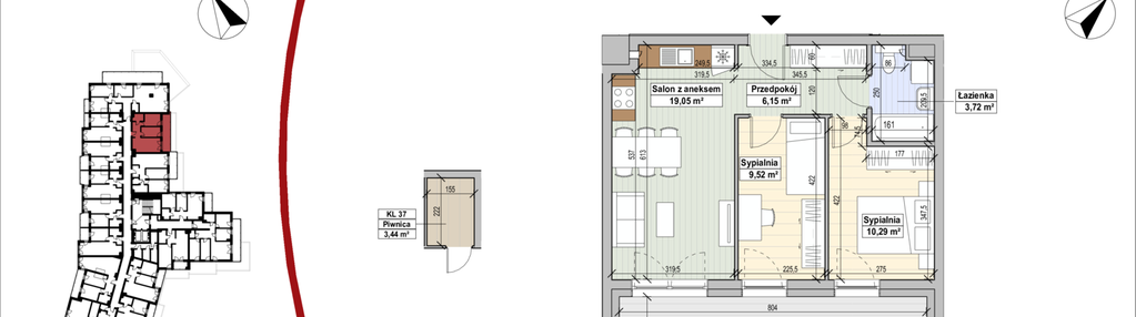 Mieszkanie w inwestycji: Apartamenty Wywrockiego 11
