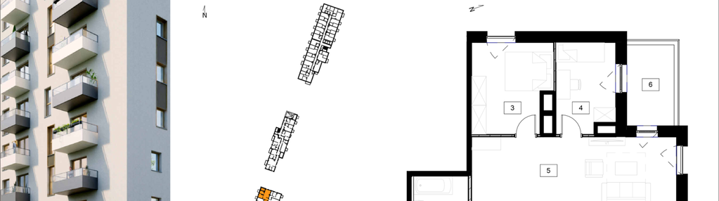 Mieszkanie w inwestycji: Osiedle Kochanowskiego - Gliwice