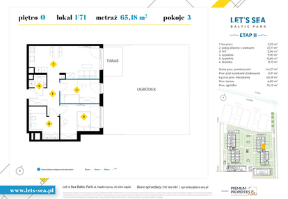 Mieszkanie w inwestycji: Let's Sea Baltic Park II