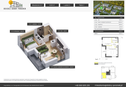 Mieszkanie w inwestycji: Dobry Poranek