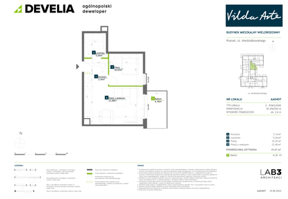 Mieszkanie w inwestycji: Vilda Arte
