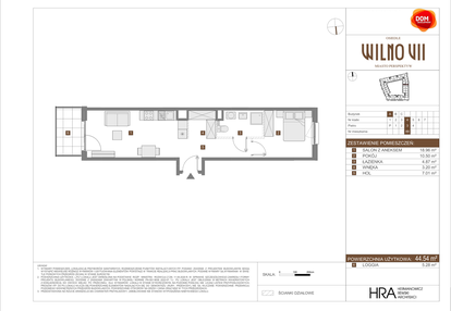 Mieszkanie w inwestycji: Osiedle Wilno VII etap 3.2