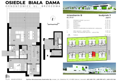 Mieszkanie w inwestycji: Osiedle "Biała Dama"