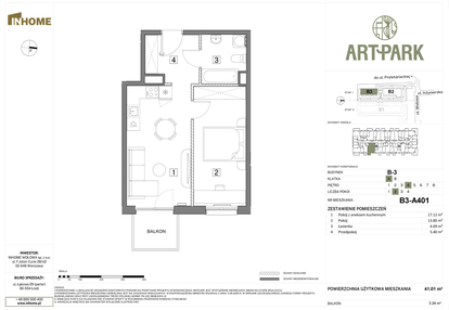 Mieszkanie w inwestycji: Inhome Osiedle ArtPark etap I