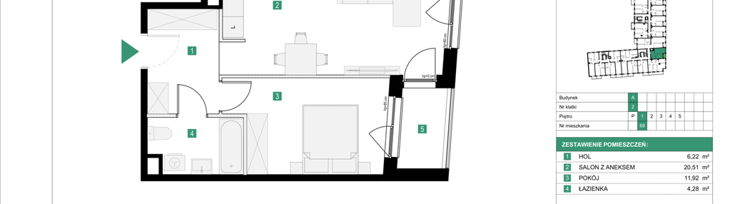 Mieszkanie w inwestycji: Osiedle Międzyleska - etap III