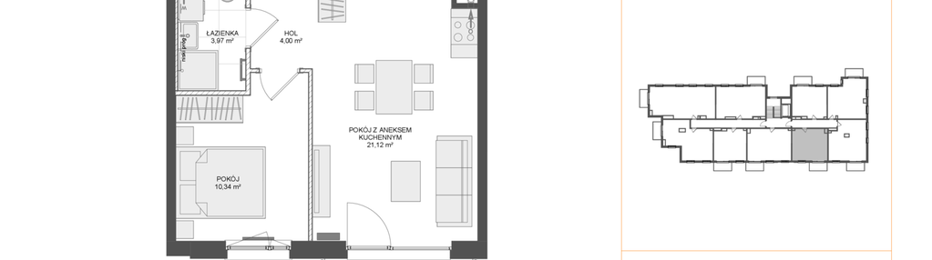 Mieszkanie w inwestycji: Osiedle Przy Błoniach 3 etap IV