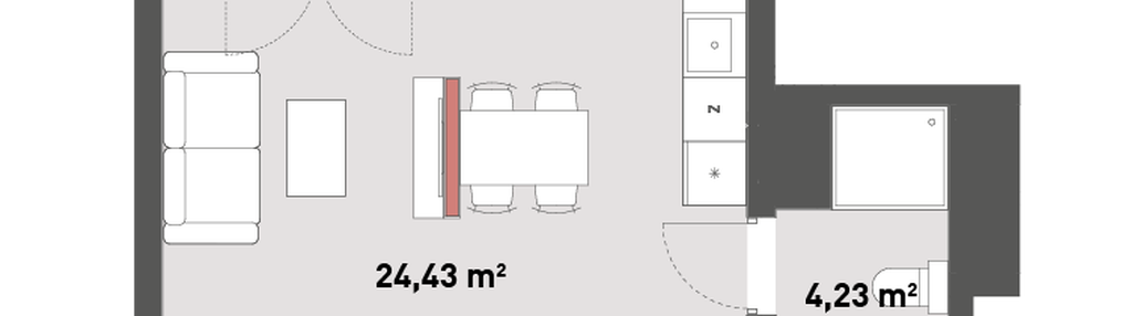 Mieszkanie w inwestycji: Żelazna 54