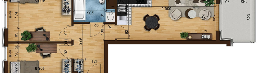 Mieszkanie w inwestycji: Mierzeja Wiślana etap III