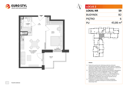 Mieszkanie w inwestycji: Locus 2 bud. B2