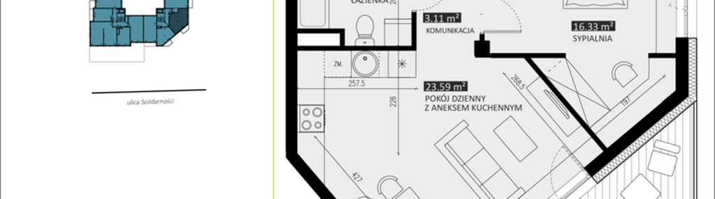 Mieszkanie w inwestycji: Apartamenty Północna etap II