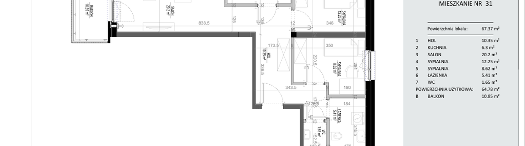 Mieszkanie w inwestycji: Osiedle Panorama - III etap