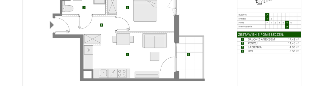 Mieszkanie w inwestycji: Osiedle Urbino etap 5