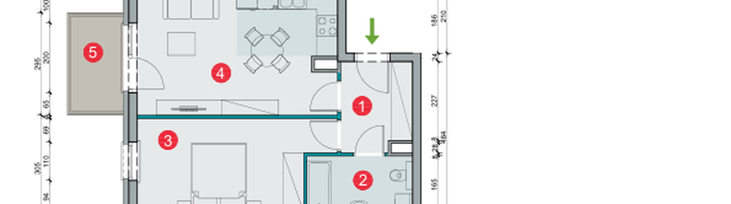 Mieszkanie w inwestycji: Osiedle Uniwersyteckie etap III