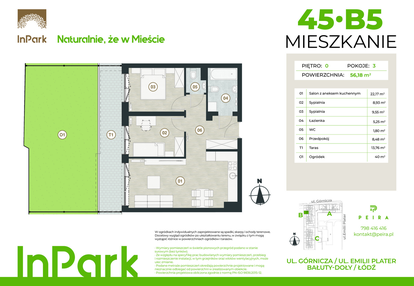 Mieszkanie w inwestycji: InPark