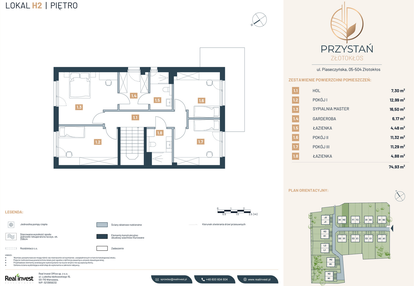 Mieszkanie w inwestycji: Przystań Złotokłos
