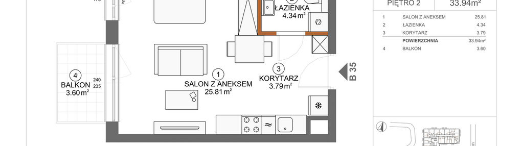 Mieszkanie w inwestycji: Apartamenty Rusałki