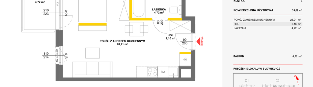 Mieszkanie w inwestycji: Miasteczko Julianów etap 2