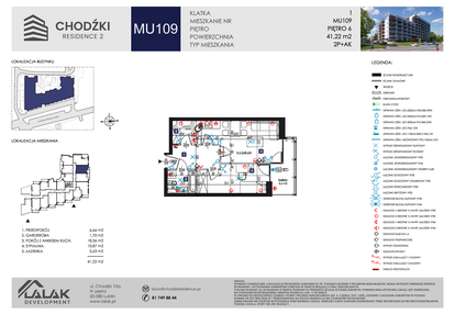 Mieszkanie w inwestycji: Chodźki Residence 2