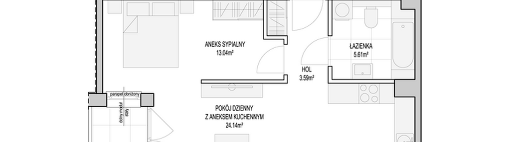 Mieszkanie w inwestycji: Wiszące Ogrody