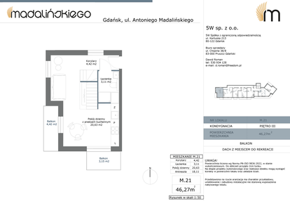 Mieszkanie w inwestycji: Madalińskiego