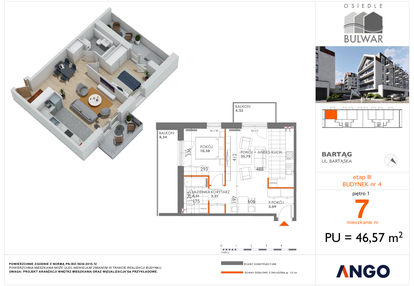 Mieszkanie w inwestycji: Osiedle Bulwar bud. 4