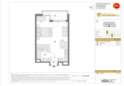 Mieszkanie w inwestycji: Apartamenty Grzybowska 11
