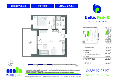 Mieszkanie w inwestycji: Baltic Park 2 Pogorzelica bud. 1 i 2