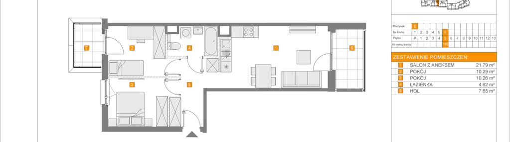 Mieszkanie w inwestycji: Apartamenty Literacka etap 2.2