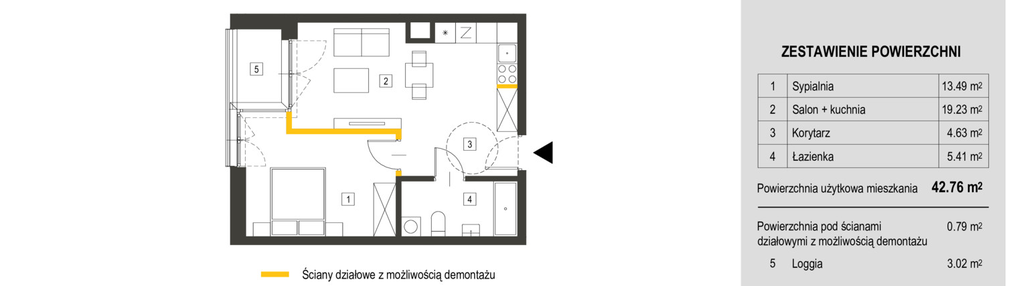 Mieszkanie w inwestycji: Apartamenty Dębowa