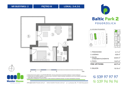 Mieszkanie w inwestycji: Baltic Park 2 Pogorzelica bud. 1 i 2
