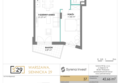 Mieszkanie w inwestycji: Siennicka 29