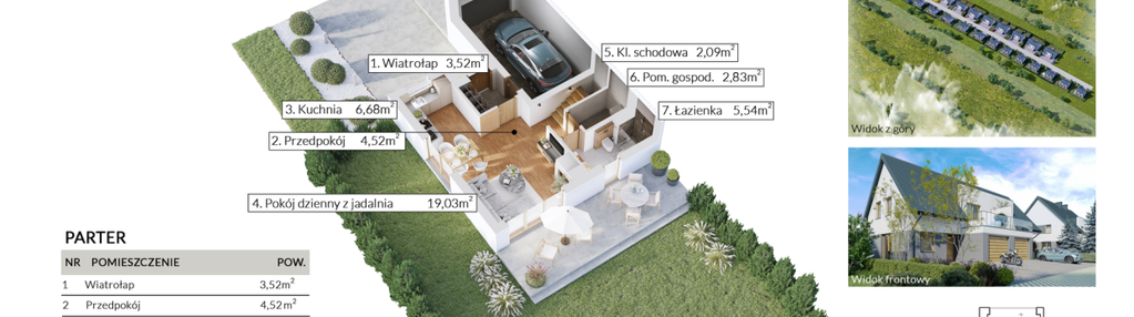 Dom w inwestycji: Osiedle Jaśminowa