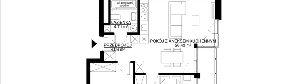 Mieszkanie w inwestycji: KrakoVska etap 2