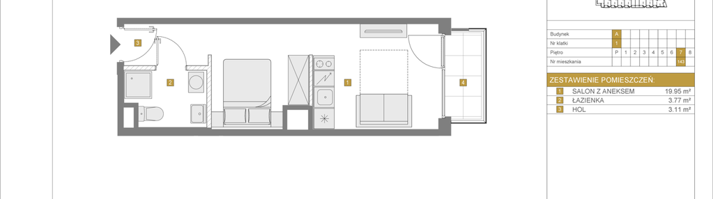 Mieszkanie w inwestycji: Apartamenty Grzybowska 11
