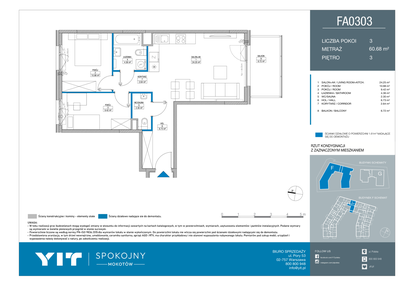 Mieszkanie w inwestycji: Spokojny Mokotów etap II