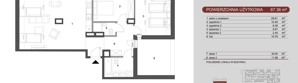Mieszkanie w inwestycji: CUKROWNIA