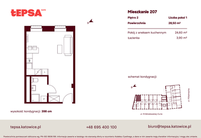 Mieszkanie w inwestycji: Tepsa Kato