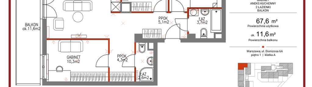 Mieszkanie w inwestycji: Comfort City Koral