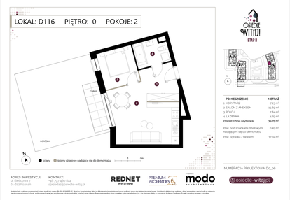 Mieszkanie w inwestycji: Osiedle Witaj etap II