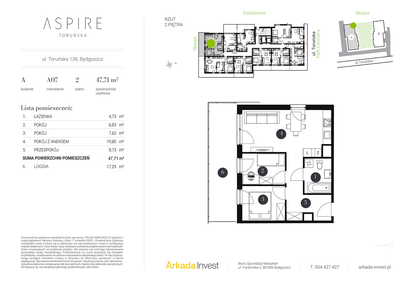 Mieszkanie w inwestycji: Aspire