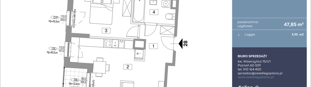 Mieszkanie w inwestycji: Goplana budynek F