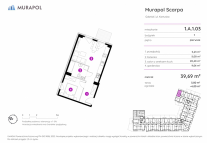 Mieszkanie w inwestycji: Murapol Scarpa