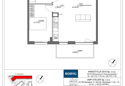 Mieszkanie w inwestycji: Rytm Mokotowa - etap 1B