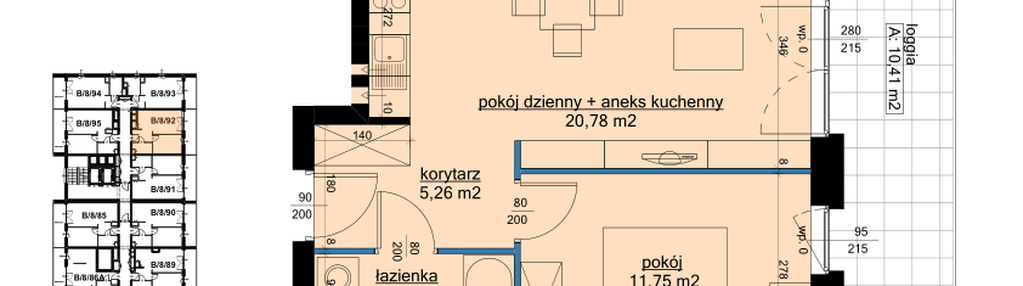 Mieszkanie w inwestycji: Osiedle Hawelańska etap III - bud. B